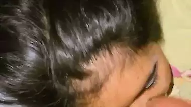 Brother drops his cumload on his 18 year old sister’s face
