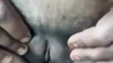 Shameless Dehati girl lets Desi lover touch her XXX boobs and twat
