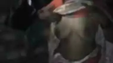 Desi north Bhabhi ji Bouncing BigBoobs Secretly shows Devar