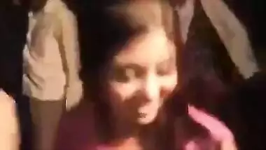 Hindi record dance with some vulgar steps