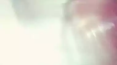 Bhabhi striping suit and making video for lover