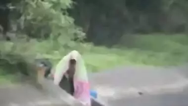 Village Girl Taking Shower - Movies.