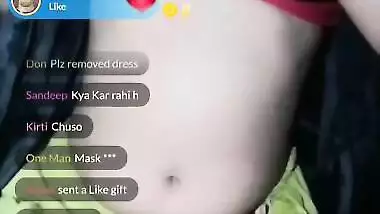 Reya Hot Boobs Show in Live