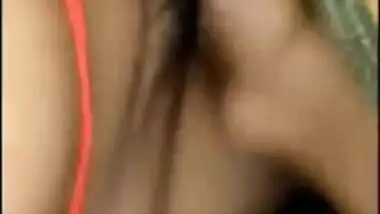 Sexy Desi XXX girl sucking dick and gets her hairy pussy fingered MMS