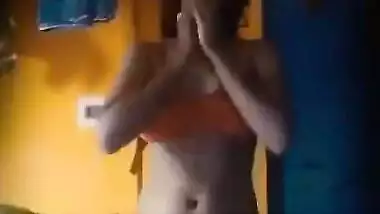 Village girl nude dance on song