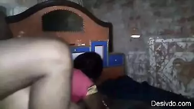 Desi village wife hard fucking by hubby in pink saree