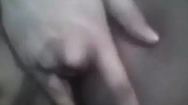 Desi Indian Bengaluru Teen Girlfriend Fingering Pussy
