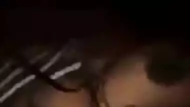 Indian MILF exposes succulent XXX boobies in the dark of the bedroom
