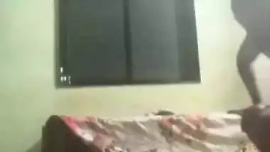 Village couple fucking on floor