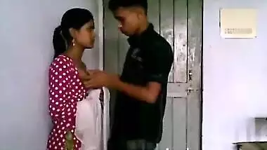 Boob press of a hot village girl