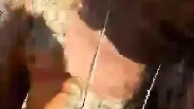 Randi outdoor fucking with customer in dooggystyle