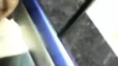 Indian Girl Showing boobs in car