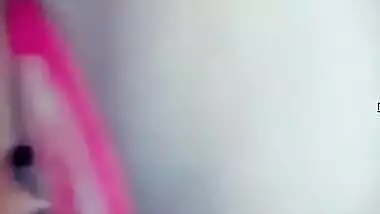 Today Exclusive- Desi Girl Showing Her Boobs And Pussy