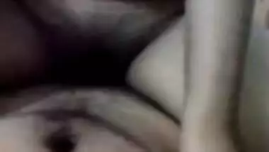 Desi indian young GF blowjob and hard riding.