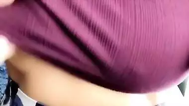 Beautiful Girl Showing Her Big Boobs