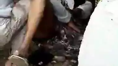 Dehati old couple sex video caught by a voyeur
