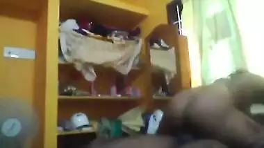 Tamil maid and her owner encounter chut chudai when both alone at home