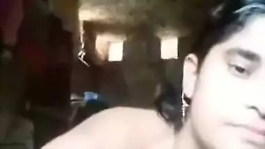 Today Exclusive- Desi Village Bhabhi Recrd Her Nude Video Part 17