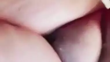 Chubby Bhabhi showing her big melons and pussy