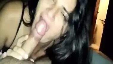 Sexy girl sucking cock so good