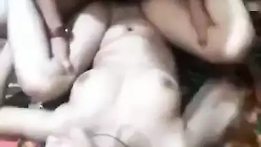 Tamil sex video of a Jija fucking his Sali with a condom on