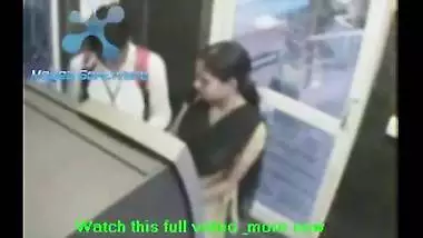 Husband & Wife Getting Hot In ATM