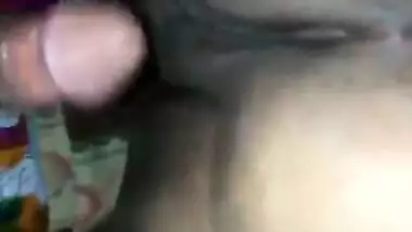 Horny Indian Wife Blowjob and FUcked in Doggy Style