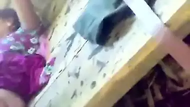 Indian girl gets fucked outdoor in the back of a truck