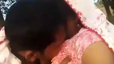 Soft Desi big boobs press outdoor sex MMS