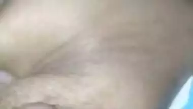 Close-up XXX video of the Indian man playing with wife's nipples