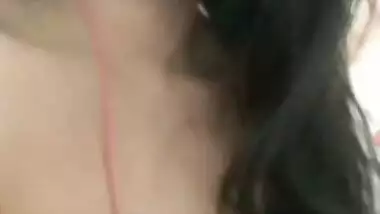 Today Exclusive- Sexy Desi Girl Showing Her Boobs And Pussy On Video Call