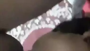 Today Exclusive- Sexy Figure Desi Wife Sucking Hubby Balls And Mouth Fucking Part 1