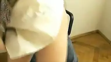 Hot sexy girl nice blowjob