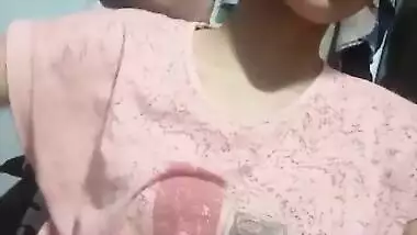 Hot Girl Showing Cute Boobs