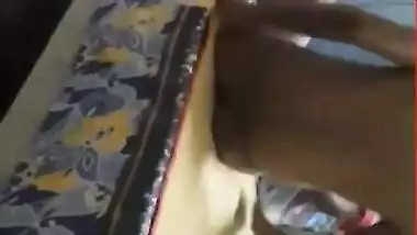 Indian maid handjob and cum