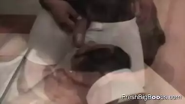 Indian Nurse In White Lingerie