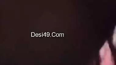 Today Exclusive- Desi Village Girl Record Her Nude Video For Lover