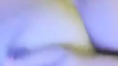 Indian aunty tries to look like XXX star on camera and exposes boobs
