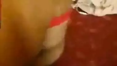 Sexy recent legal age teenager sex clip captured by her cousin bro