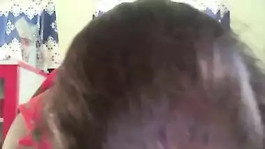 BBW Bengali housewife showing her super big boobs
