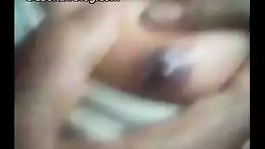 Desi MILF Lactating Boobs Touch