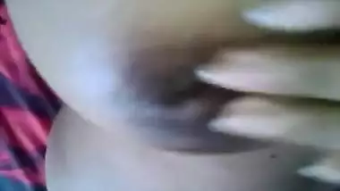 Bangladeshi horny girl fingering her shaved pussy