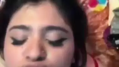 Sexy Indian Girl Facial