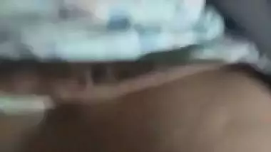 Quick doggy style sex of a big-ass lady