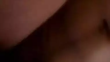 Cute looking girl fucked hard on bed
