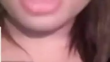 Cute girl fingering hard