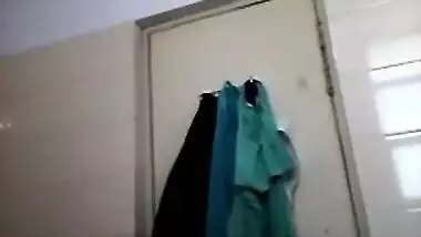 Cute Girl Bathing
