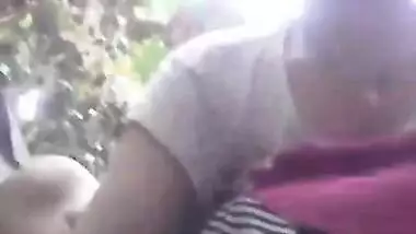 Sexy villlage bhabhi Outdoor bathing, showing her assets and fingering