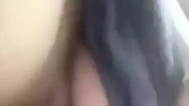 Married Desi minx is in a porn mood so she demonstrates tits and pussy