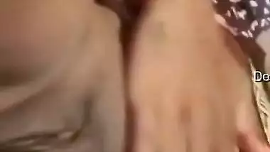 Today Exclusive- Horny Village Bhabhi Showing Her Boobs And Pussy Part 6